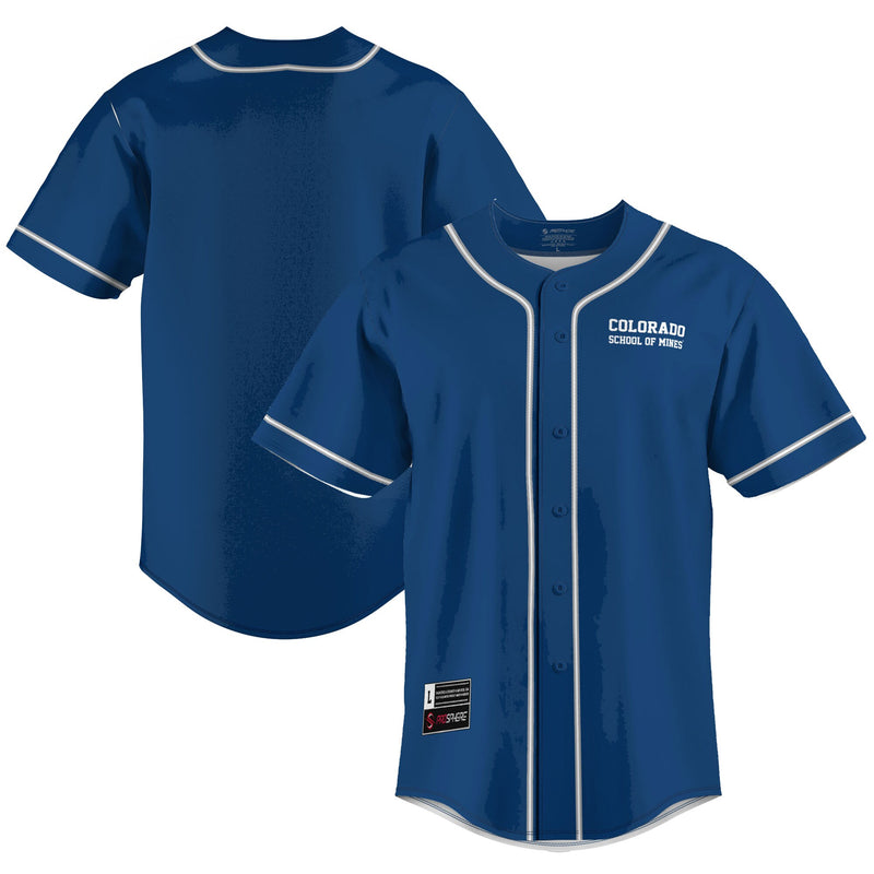 Colorado School of Mines Orediggers GameDay Greats Lightweight Baseball Jersey - Blue