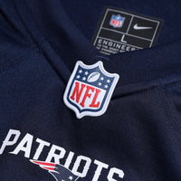 New England Patriots Marcus Bryant Nike Navy Team Game Jersey