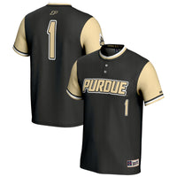 #1 Purdue Boilermakers GameDay Greats Lightweight Softball Jersey - Gold