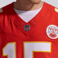 Kansas City Chiefs Patrick Mahomes Nike Red Team Vapor F.U.S.E. Elite Jersey
