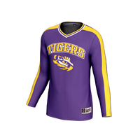 LSU Tigers GameDay Greats NIL Pick-A-Player Lightweight Collegiate Volleyball Fashion Jersey - Purple
