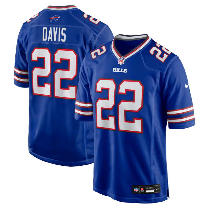 Buffalo Bills Ray Davis Nike Royal Game Jersey