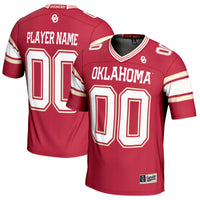 Oklahoma Sooners GameDay Greats NIL Pick-A-Player Football Jersey - Crimson