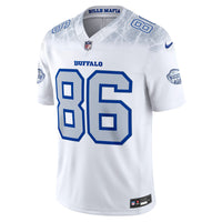 Buffalo Bills Dalton Kincaid Nike White 2025 Rivalries Collection Stitched Limited Jersey