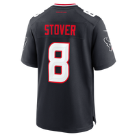 Houston Texans Cade Stover Nike Navy Team Game Jersey