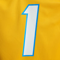 Los Angeles Chargers Quentin Johnston Nike Gold Alternate Charger Power Game Player Jersey