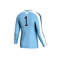 North Carolina Tar Heels GameDay Greats #1 Lightweight Volleyball Fashion Jersey - Light Blue