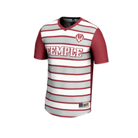 Temple Owls GameDay Greats Collegiate Soccer NIL Pick-A-Player Fashion Jersey - Cherry/White
