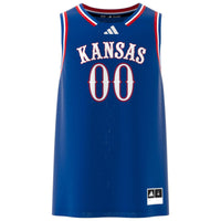 #00 Kansas Jayhawks adidas Swingman Jersey - Royal