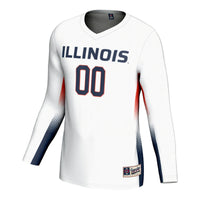 Illinois Fighting Illini GameDay Greats NIL Lightweight Volleyball Jersey - White