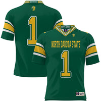 #1 NDSU Bison GameDay Greats Endzone Football Jersey - Green