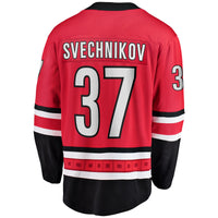 Carolina Hurricanes Andrei Svechnikov Fanatics Red Alternate Breakaway Player Jersey