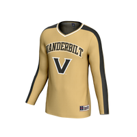 Vanderbilt Commodores GameDay Greats NIL Pick-A-Player Lightweight Collegiate Volleyball Fashion Jersey - Gold