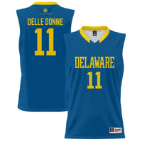 Elena Delle Donne Delaware Fightin' Blue Hens GameDay Greats Lightweight Basketball Alumni Jersey - Blue