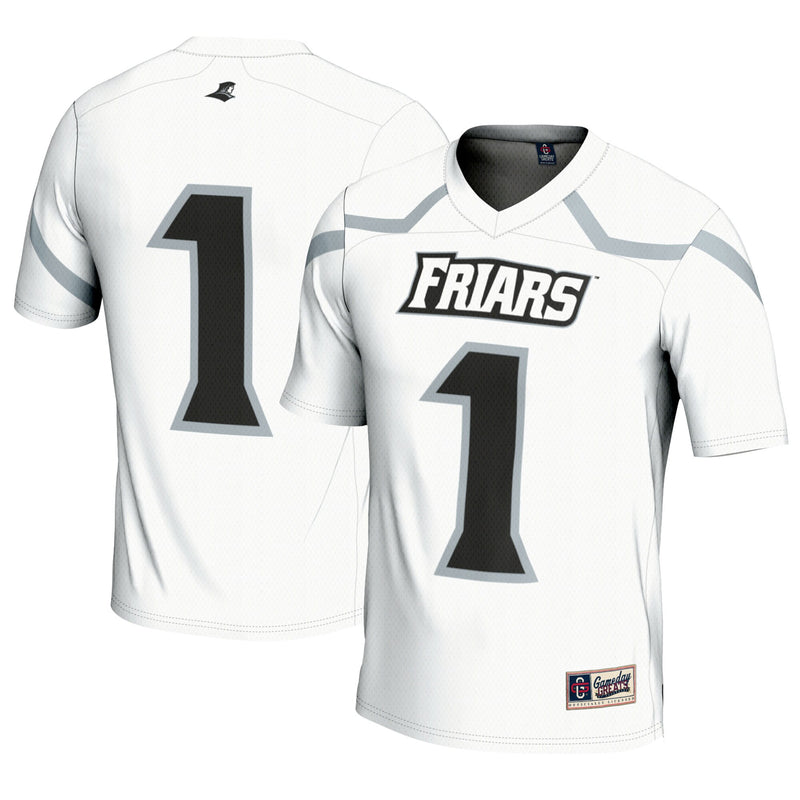 #1 Providence Friars GameDay Greats Lightweight Lacrosse Jersey - White