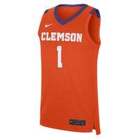 #1 Clemson Tigers Nike Road Replica Jersey - Orange