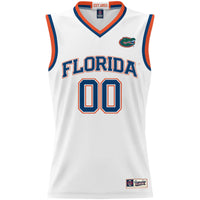 Florida Gators NIL Pick-A-Player Lightweight Basketball Jersey - White