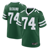 New York Jets Olu Fashanu Nike Gotham Green Player Game Jersey