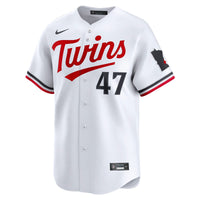 Minnesota Twins Edouard Julien Nike White Home Limited Player Jersey