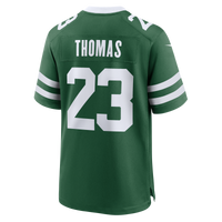 New York Jets Azareye'h Thomas Nike Legacy Green Team Game Jersey