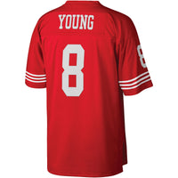 San Francisco 49ers Steve Young Mitchell & Ness Scarlet Legacy Replica Jersey