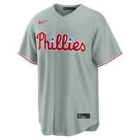 Philadelphia Phillies Bryce Harper Nike Gray Road Replica Jersey