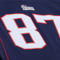 New England Patriots Rob Gronkowski Mitchell & Ness Navy Retired Legacy Replica Player Jersey