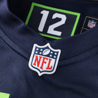 Seattle Seahawks Jaxon Smith-Njigba Nike College Navy Game Jersey