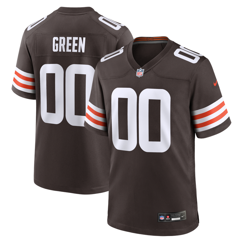 Cleveland Browns Taylen Green Nike Brown Game Jersey