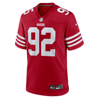 San Francisco 49ers Alfred Collins Nike Scarlet Team Game Jersey