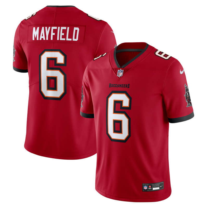 Tampa Bay Buccaneers Baker Mayfield Nike Red Vapor Untouchable Limited Jersey