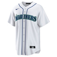 Seattle Mariners Cal Raleigh Nike White Home Replica Player Jersey
