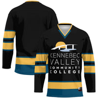Kennebec Valley Community College GameDay Greats Hockey Jersey - Black