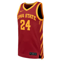 Iowa State Cyclones Nike Replica Basketball Jersey - Cardinal