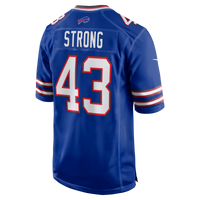 Buffalo Bills Dorian Strong Nike Royal Team Game Jersey