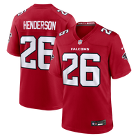 Atlanta Falcons CJ Henderson Nike Red Team Game Jersey