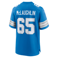 Detroit Lions Seth McLaughlin Nike Blue Team Game Jersey