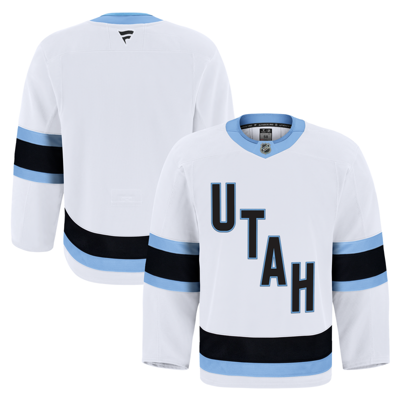 Utah Mammoth Fanatics White Away Authentic Pro Jersey