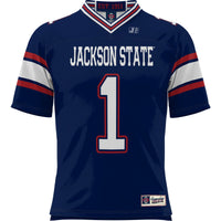 #1 Jackson State Tigers GameDay Greats Football Jersey - Navy