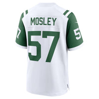 New York Jets C.J. Mosley Nike White Classic Alternate Game Jersey