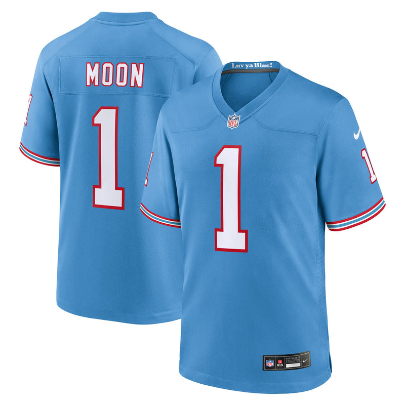 Tennessee Titans Warren Moon Nike Light Blue Retired Player Alternate Game Jersey