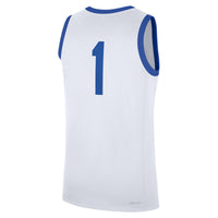 #1 Kentucky Wildcats Nike Home Replica Jersey - White