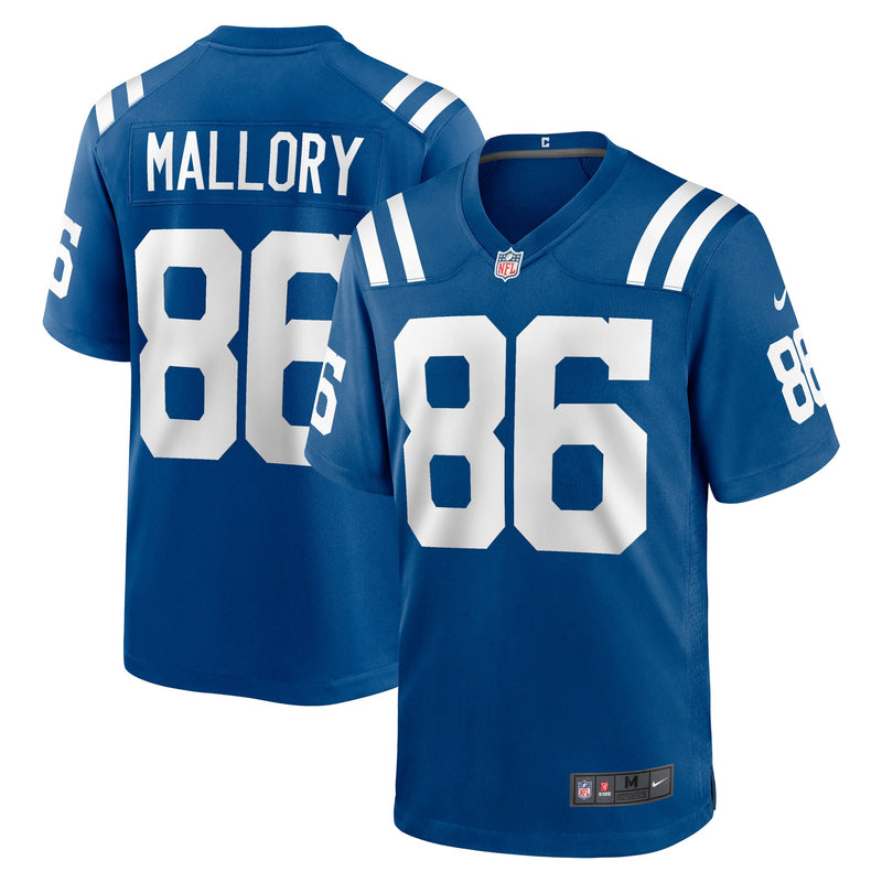 Indianapolis Colts Will Mallory Nike Royal Team Game Jersey
