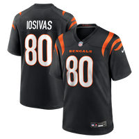 Cincinnati Bengals Andrei Iosivas Nike Black Team Game Jersey
