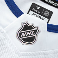 Tampa Bay Lightning Fanatics White Away Premium Custom Jersey