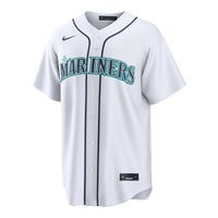 Seattle Mariners George Kirby Nike White Home Replica Jersey