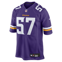 Minnesota Vikings Chaz Chambliss Nike Purple Team Game Jersey