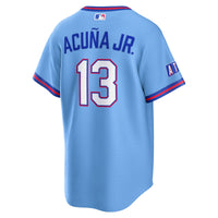 Atlanta Braves Ronald Acuña Jr. Nike Powder Blue 2026 City Connect Stadium Jersey