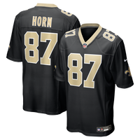 New Orleans Saints Joe Horn Nike Black Game Retired Player Jersey