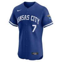 Kansas City Royals Bobby Witt Jr. Nike Royal Alternate 2 Elite Player Jersey